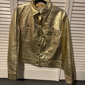 TEMPESTA Gold Metallic Jacket
